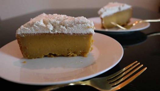 Pumpkin Pudding Cake with Maple Whipped Cream